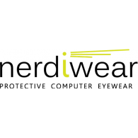 nerdiwear logo vector logo