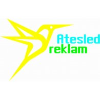 Ateşled Reklam logo vector logo