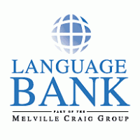 Language Bank logo vector logo
