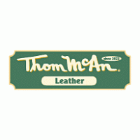 Thom McAn Leather logo vector logo