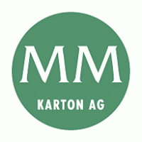 MM Karton logo vector logo