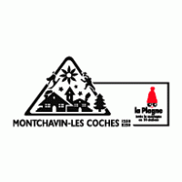 Montchavin-Les Coches logo vector logo