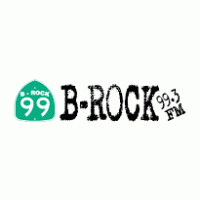B-Rock 99.3 logo vector logo