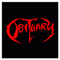 Obituary logo vector logo