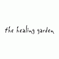 The Healing Garden logo vector logo