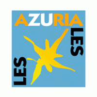 Les Azuriales logo vector logo