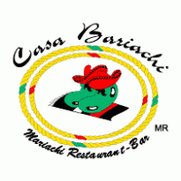 Casa bariachi logo vector logo