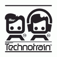 Technotrain logo vector logo