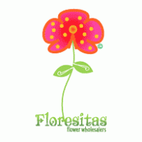 Floresitas logo vector logo