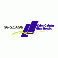 SI-Glass logo vector logo