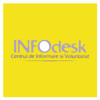 INFOdesk logo vector logo