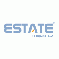 Estate Computer logo vector logo