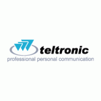 Teltronic logo vector logo