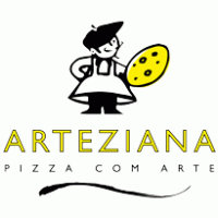 Arteziana Pizza logo vector logo