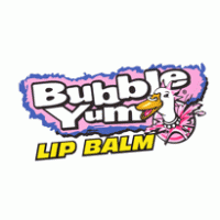 Bubble Yum Lip Balm logo vector logo
