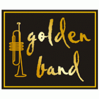 golden band logo vector logo