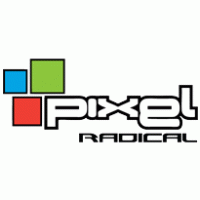 Pixel Radical logo vector logo