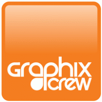 graphix crew logo vector logo