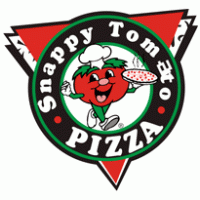 Snappy Tomato Pizza logo vector logo