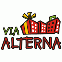 Vialterna logo vector logo