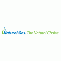 Natural Gas. The Natural Choice. logo vector logo