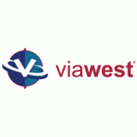 Viawest logo vector logo