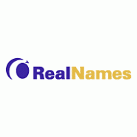 RealNames logo vector logo