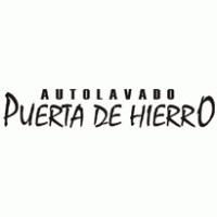 puerta de hierro 2 logo vector logo