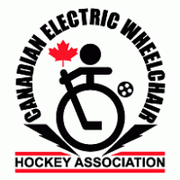 Canadian Electric Wheelchair Hockey Association logo vector logo