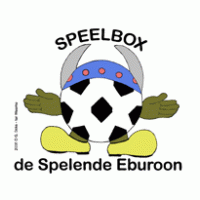 Speelbox "de Spelende Eburoon" logo vector logo