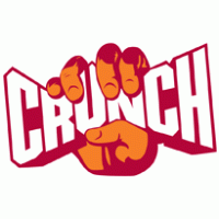 crunch gym logo vector logo