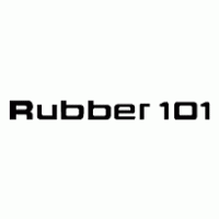 Rubber 101 logo vector logo