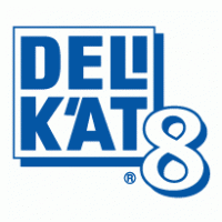 Delikat 8 logo vector logo