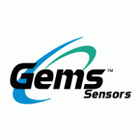 Gems sensors logo vector logo