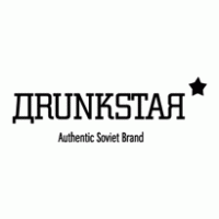 Drunkstar logo vector logo