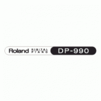 DP-990 Roland Digital Piano logo vector logo