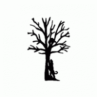 Raccoon Treed logo vector logo