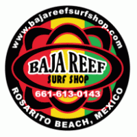 Baja Reef Surf Shop logo vector logo