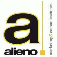 alieno logo vector logo