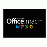 Microsoft Office Mac 2011 logo vector logo