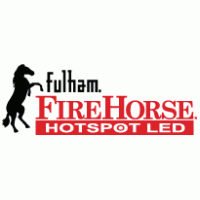 Fulham® FireHorse® HOTSPOT LED logo vector logo