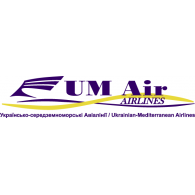 Ukrainian Mediterranean Airlines logo vector logo