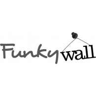 Funkywall logo vector logo