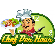 ChefPerHour logo vector logo
