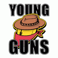 Young Guns logo vector logo