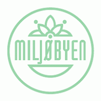 Miljobyen logo vector logo