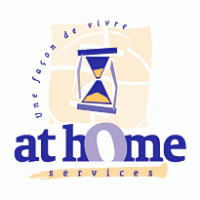 At Home Services logo vector logo