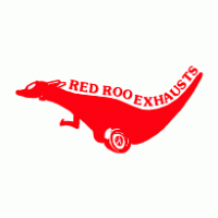 Red Roo Exhausts logo vector logo