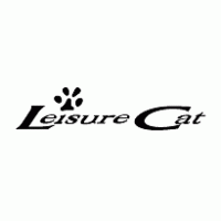 Leisure Cat logo vector logo