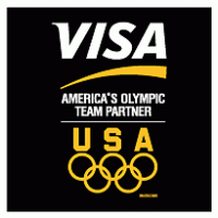 VISA – America’s Olympic Team Partner logo vector logo